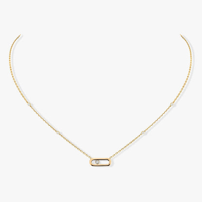 [⭐⭐JeweliWhal]MOVE UNO DIAMOND NECKLACE