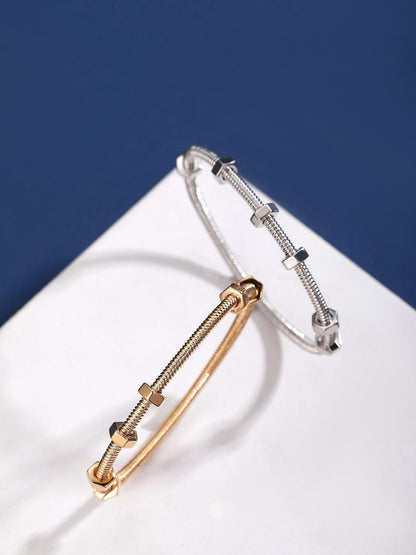 [⭐⭐JeweliWhal Schmuck]ARMBAND MIT GEWINDE]
