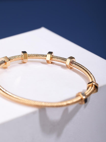 [⭐⭐JeweliWhal Schmuck]ARMBAND MIT GEWINDE]