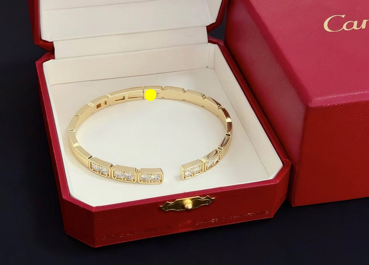 [⭐⭐JeweliWhal Schmuck]OFFENES DIAMANTARMBAND LOVE