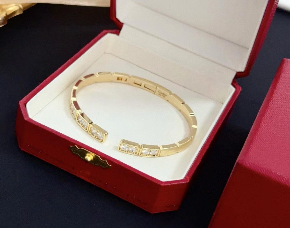 [⭐⭐JeweliWhal Schmuck]OFFENES DIAMANTARMBAND LOVE