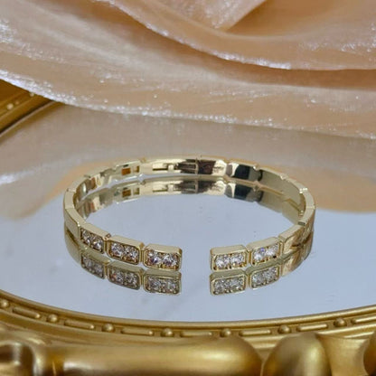 [⭐⭐JeweliWhal Schmuck]OFFENES DIAMANTARMBAND LOVE