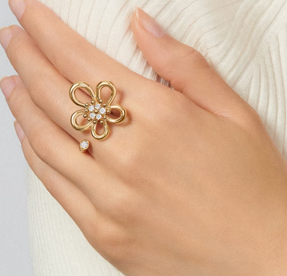 [⭐⭐JeweliWhal]Flowerlace Between the Finger
