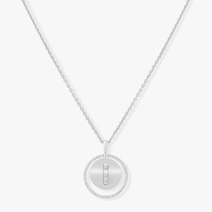[⭐⭐JeweliWhal]Demo MOVE MM SILVER DIAMOND NECKLACE