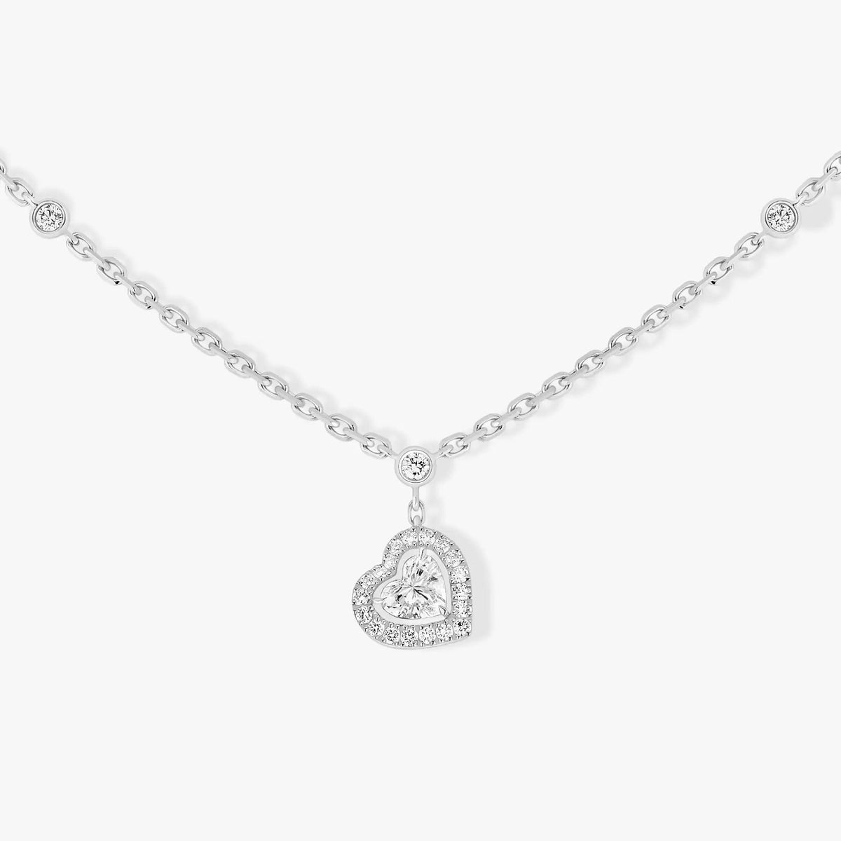 [⭐⭐JeweliWhal]JOY HEART DIAMOND NECKLACE