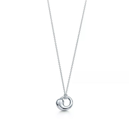 [JeweliWhal]SNAIL PEDANT SILVER NECKLACE