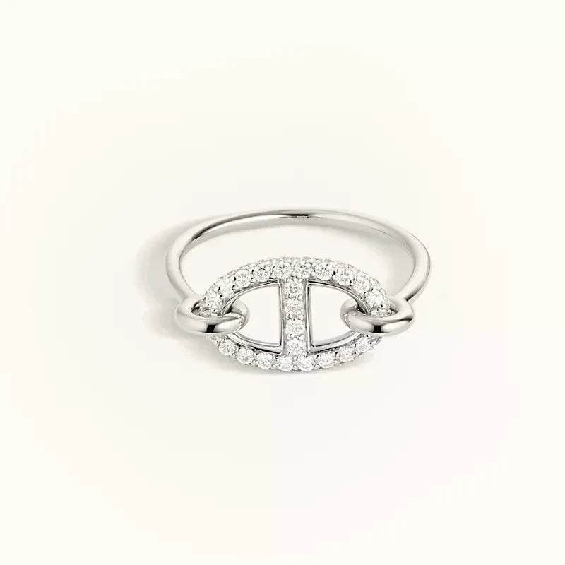 [⭐⭐JeweliWhal]RONDE SMALL SILVER DIAMOND RING
