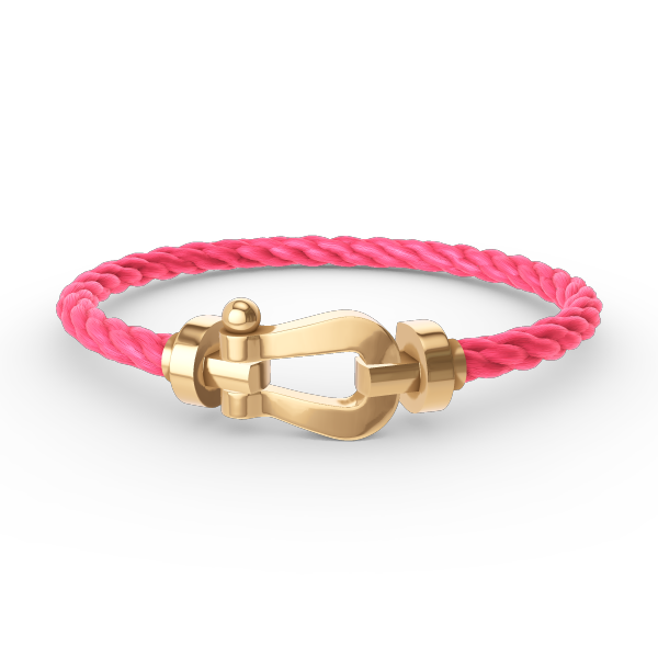 [⭐⭐JeweliWhal]FORCE GROSSES HUFEISEN-ARMBAND OHNE DIAMANTEN GOLD