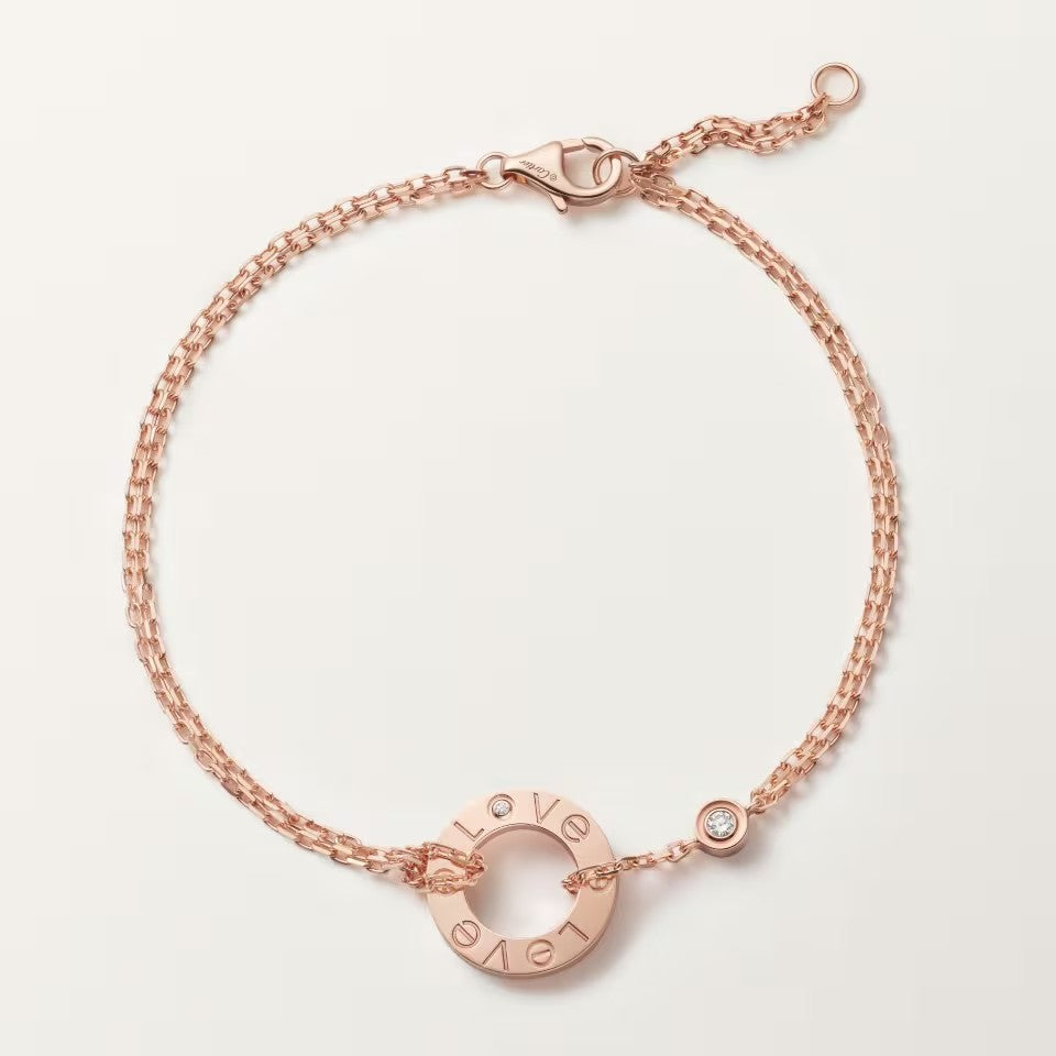 [⭐⭐JeweliWhal]LOVE BRACELET 2 DIAMOND
