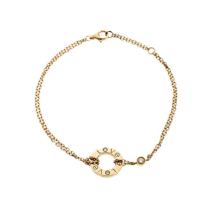 [⭐⭐JeweliWhal]LOVE BRACELET 2 DIAMOND