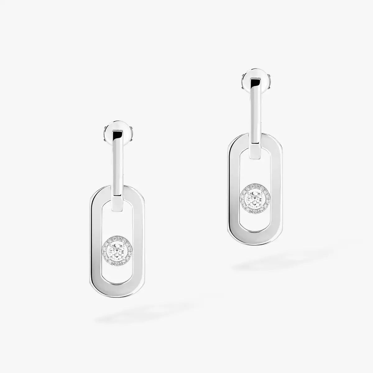 [⭐⭐JeweliWhal]So Move XL Diamond Pendant Earrings