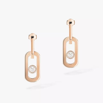 [⭐⭐JeweliWhal]So Move XL Diamond Pendant Earrings
