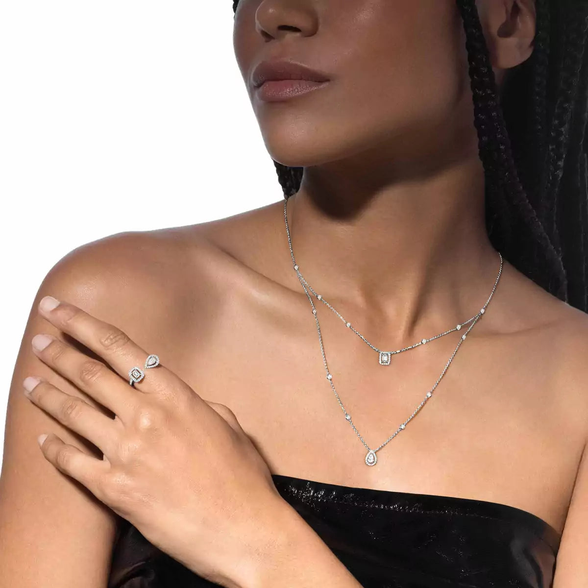 [⭐⭐JeweliWhal]My Twin Toi Gold Diamond Ring
