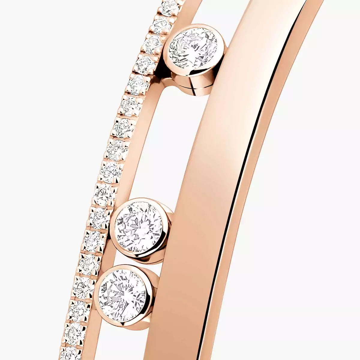 [⭐⭐JeweliWhal]Move Romane Diamond Bangle Bracelet