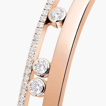 [⭐⭐JeweliWhal]Move Romane Diamond Bangle Bracelet