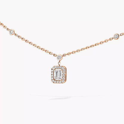 [⭐⭐JeweliWhal]My Twin Diamond Necklace in Silver