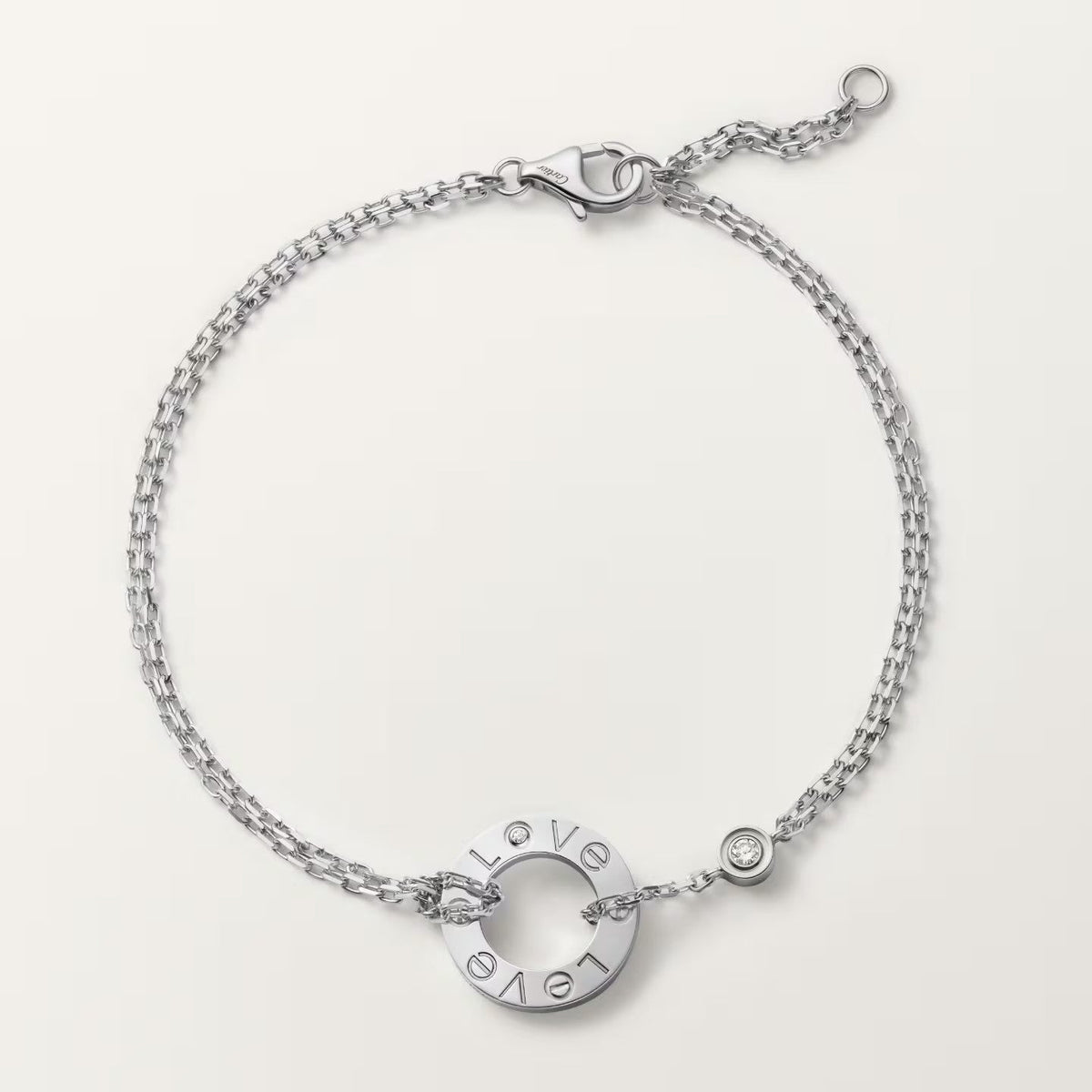 [⭐⭐JeweliWhal]LOVE BRACELET 2 DIAMOND