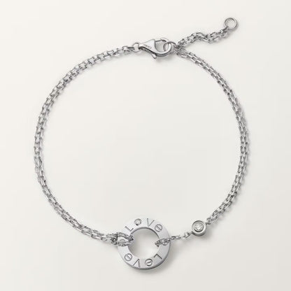 [⭐⭐JeweliWhal]LOVE BRACELET 2 DIAMOND