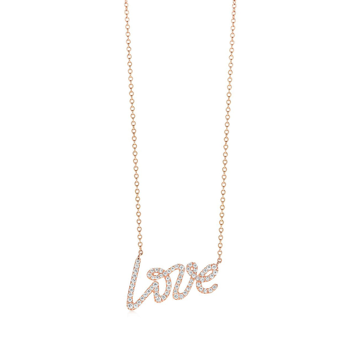 [JeweliWhal]PALOMA S GRAFFITI LOVE NECKLACE DIAMOND