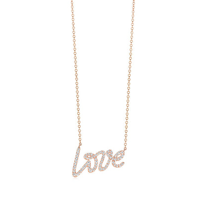 [JeweliWhal]PALOMA S GRAFFITI LOVE NECKLACE DIAMOND