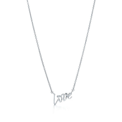 [JeweliWhal]PALOMA S GRAFFITI LOVE NECKLACE