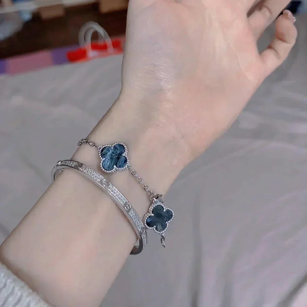 [⭐⭐JeweliWhal]CLOVER 5 MOTIF PIETERSITE BRACELET COLLECTION