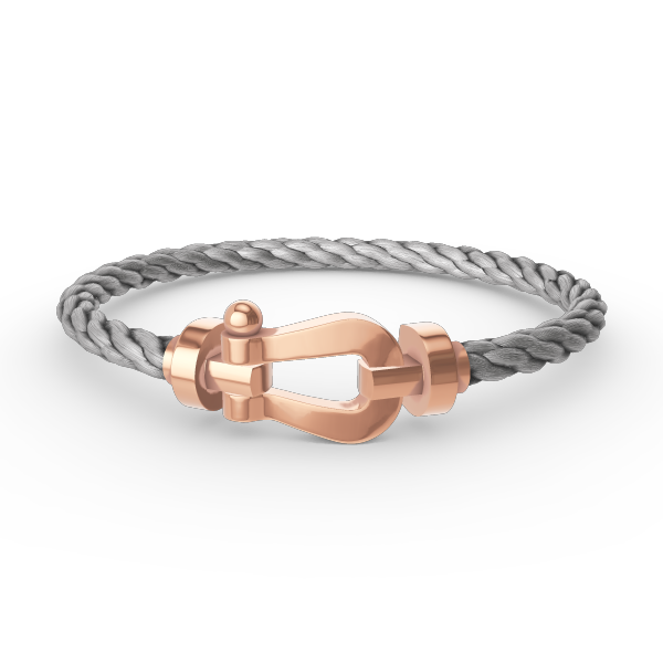 [⭐⭐JeweliWhal]FORCE GROSSES HUFEISEN ARMBAND OHNE DIAMANTEN ROSÉGOLD