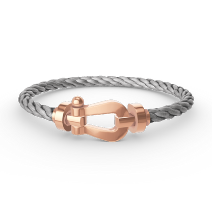 [⭐⭐JeweliWhal]FORCE GROSSES HUFEISEN ARMBAND OHNE DIAMANTEN ROSÉGOLD