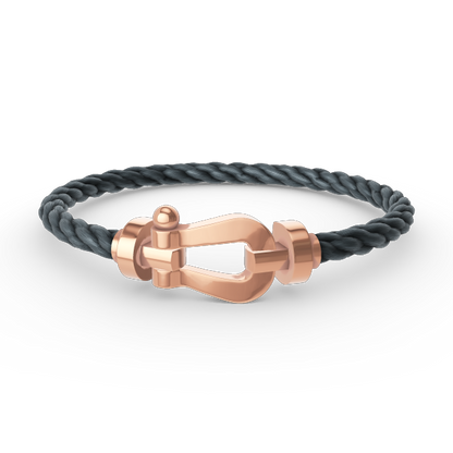 [⭐⭐JeweliWhal]FORCE GROSSES HUFEISEN ARMBAND OHNE DIAMANTEN ROSÉGOLD