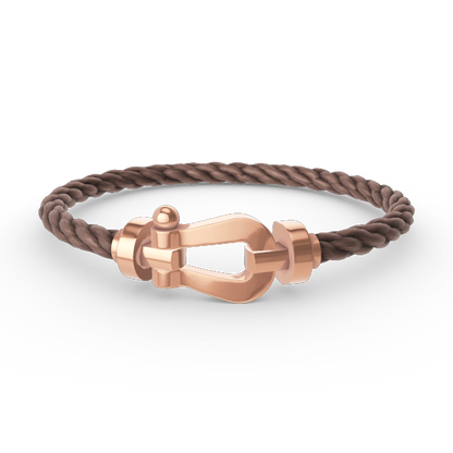 [⭐⭐JeweliWhal]FORCE GROSSES HUFEISEN ARMBAND OHNE DIAMANTEN ROSÉGOLD