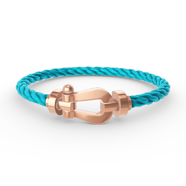 [⭐⭐JeweliWhal]FORCE GROSSES HUFEISEN ARMBAND OHNE DIAMANTEN ROSÉGOLD