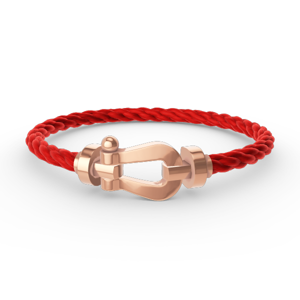 [⭐⭐JeweliWhal]FORCE GROSSES HUFEISEN ARMBAND OHNE DIAMANTEN ROSÉGOLD