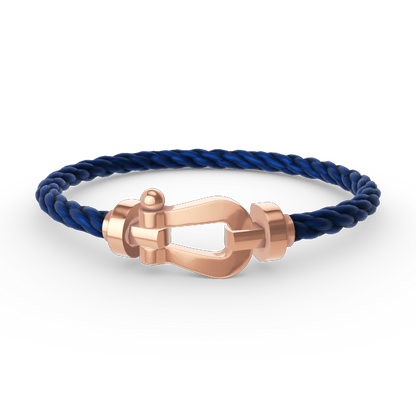 [⭐⭐JeweliWhal]FORCE GROSSES HUFEISEN ARMBAND OHNE DIAMANTEN ROSÉGOLD