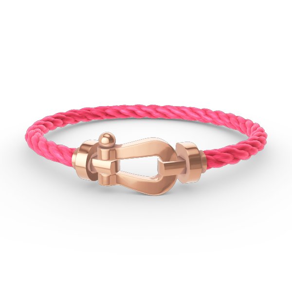 [⭐⭐JeweliWhal]FORCE GROSSES HUFEISEN ARMBAND OHNE DIAMANTEN ROSÉGOLD