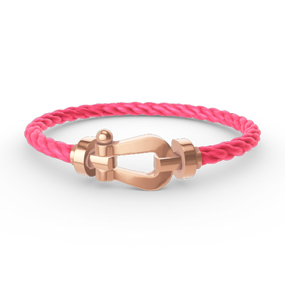 [⭐⭐JeweliWhal]FORCE GROSSES HUFEISEN ARMBAND OHNE DIAMANTEN ROSÉGOLD