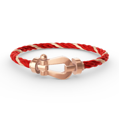 [⭐⭐JeweliWhal]FORCE GROSSES HUFEISEN ARMBAND OHNE DIAMANTEN ROSÉGOLD