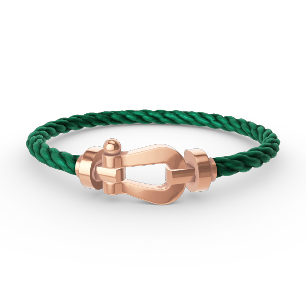 [⭐⭐JeweliWhal]FORCE GROSSES HUFEISEN ARMBAND OHNE DIAMANTEN ROSÉGOLD