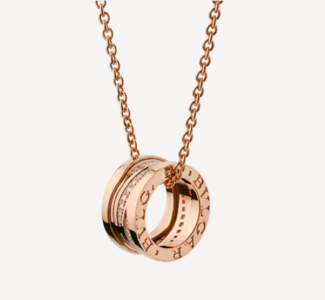 [⭐⭐JeweliWhal]ZERO 1 ROSÉGOLD-DIAMANT-HALSKETTE