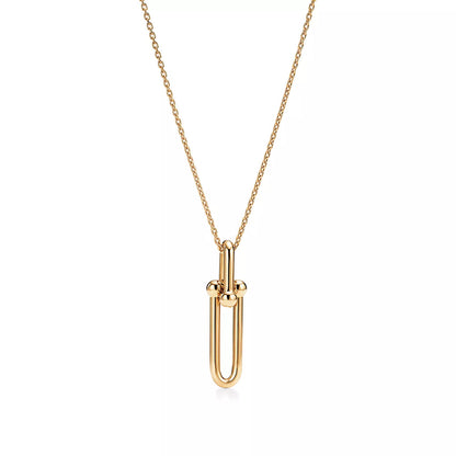 [JeweliWhal]HARDWEAR GOLD DROP PEDANT NECKLACE