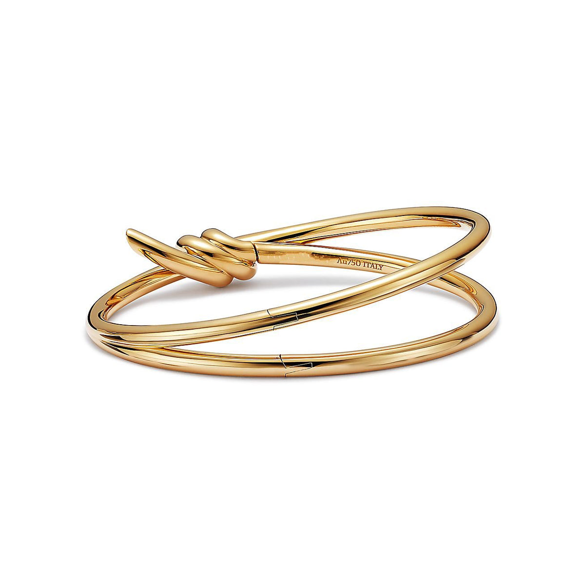 [JeweliWhal]KNOT DOUBLE ROW GOLD BRACELET