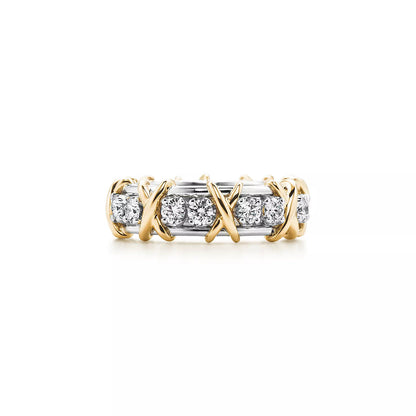 [JeweliWhal]SIXTEEN STONE RING GOLD