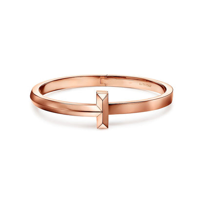[JeweliWhal]T1 WIDE HINGED BANGLE BRACELET