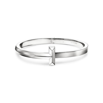 [JeweliWhal]T1 WIDE HINGED BANGLE BRACELET