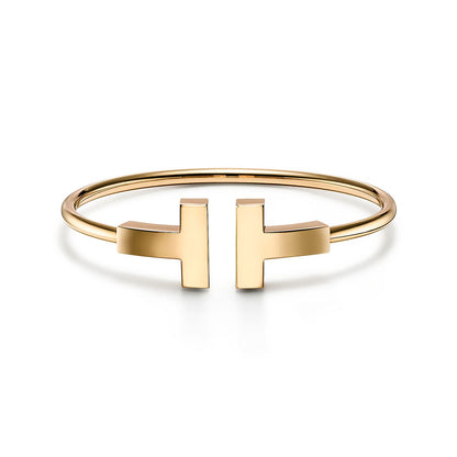 [JeweliWhal]T WIDE WIRE BRACELET