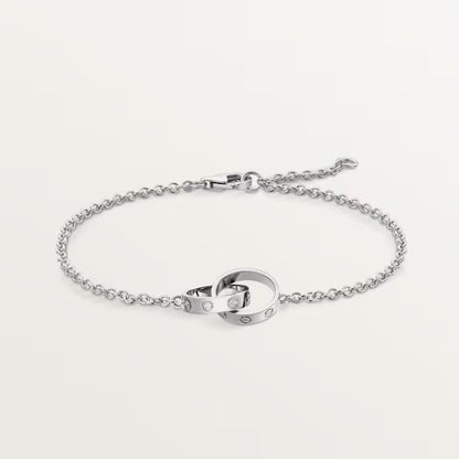 [⭐⭐JeweliWhal]LOVE BRACELET DOUBLE RING