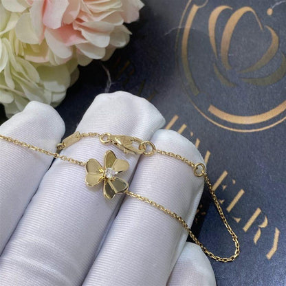 [⭐⭐JeweliWhal]FRIVOLE GOLD-BLUMENARMBAND