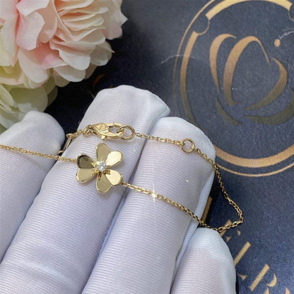 [⭐⭐JeweliWhal]FRIVOLE GOLD-BLUMENARMBAND