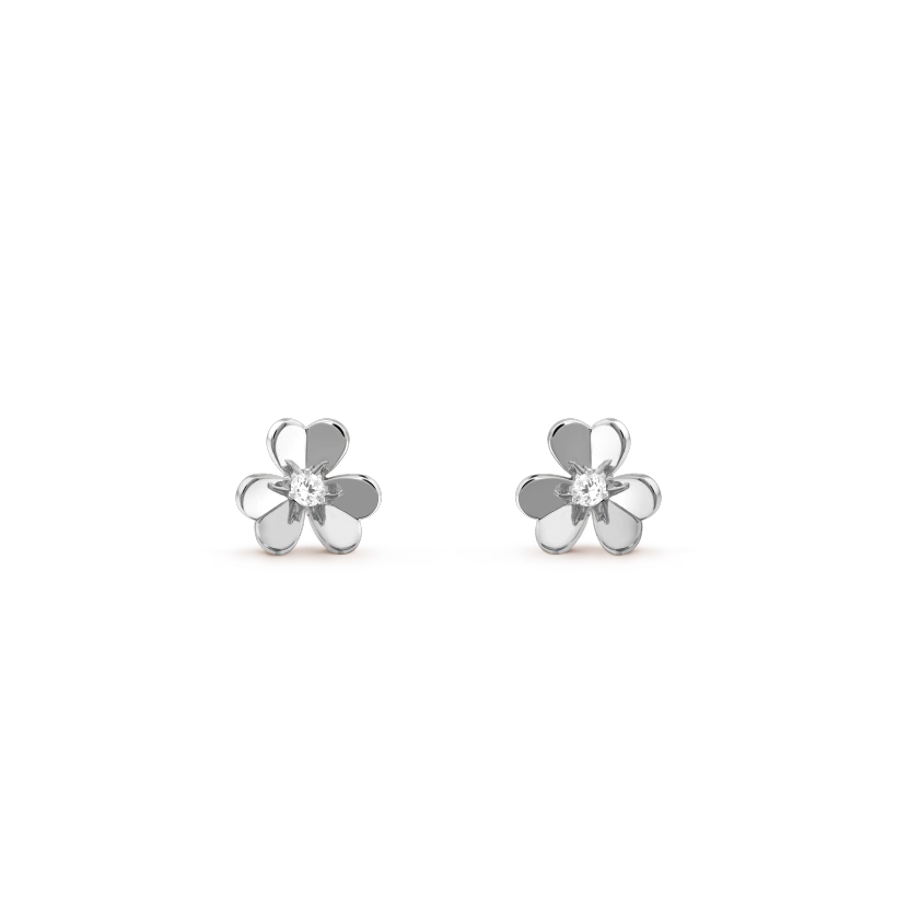 [⭐⭐JeweliWhal]FRIVOLE MINI SILBER BLUMENOHRRINGE