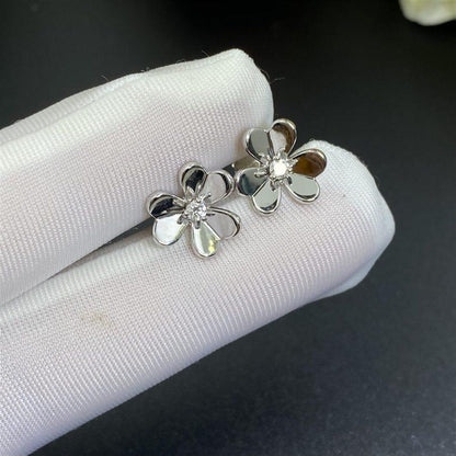 [⭐⭐JeweliWhal]FRIVOLE MINI SILBER BLUMENOHRRINGE