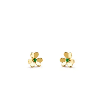[⭐⭐JeweliWhal]FRIVOLE  FLOWER MALACHITE EARRINGS